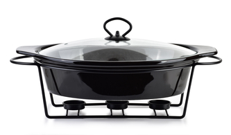 MODERN KITCHEN Naczynie z podgrzewaczem2,6l 38x26xH7,9cm