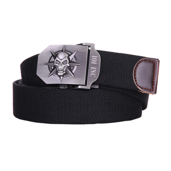 Opasek 101 Inc Skull Star - černý, 115
