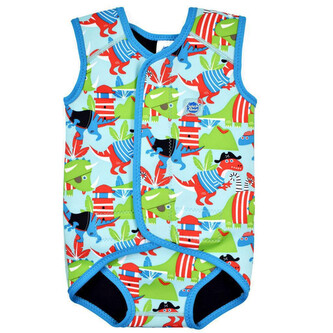 Splash About Baby neoprén-kombi - PIRÁT DINO 0 - 6 měs