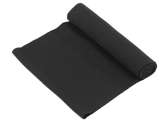 Elastický bavlněný náplet žebrovaný - tunel 16x80 cm - 4 ks - 2 černá