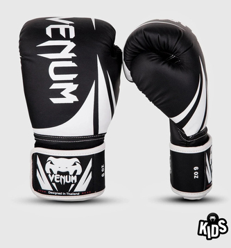 Boxerské rukavice Venum Challenger 2.0 dětské černo-bílá Velikost: 6oz