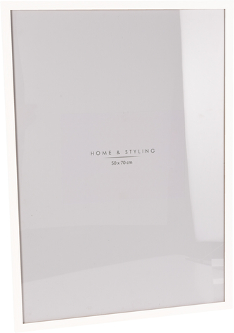 RAMKA NA ZDJĘCIA MDF 52,5X72,5CM BIAŁA