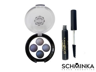 Výhodný set:  Quattro Paletka PIGEON WINGS a MINI Řasenka do Kabelky