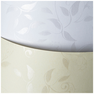 Karton ozdobny Liana biały 50 ark. A4 100 g/m2, Galeria Papieru