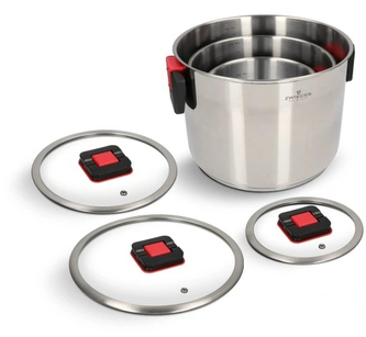 ZWIEGER KOMPACT Komplet 6el.garnków