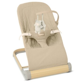 5725 NESSO DARK CREAM LEŻACZEK + TORBA