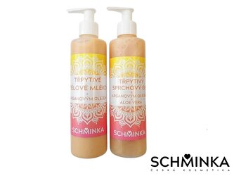 Výhodný Set: Třpytivé tělové mléko + Třpytivý sprchový gel