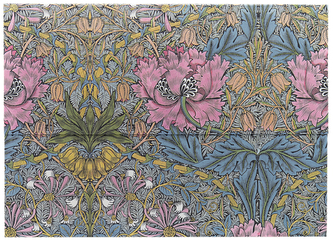 Teczka A4 Morris Pink Honeysuckle William Morris, Paperblanks