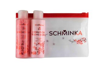 Sakurová péče: Hydratační tělové mléko a sprchový gel s vůní květů sakury