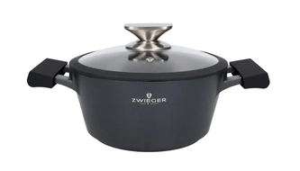ZWIEGER BLACK STONE Garnek z pokrywką 20cm 2L