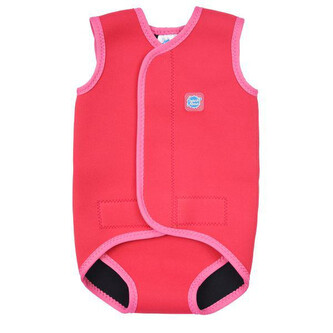 Splash About Baby neoprén-kombi - Geranium Vel. S (0-6 měs.)