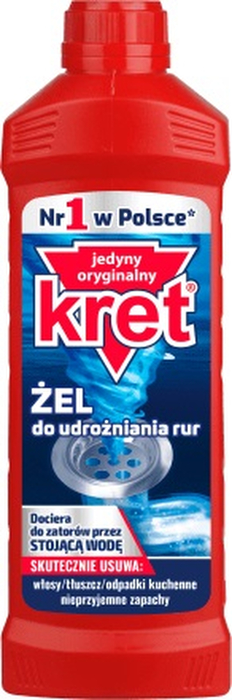 F.G.Kret żel do udrażniania rur 500gantybakteryjny