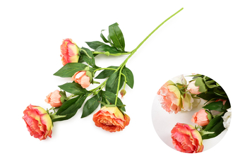 VIRIDIS Sztuczny kwiat Piwonia 67cm