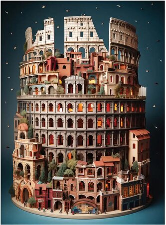 ANATOLIAN Puzzle Koloseum 1000 dílků