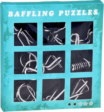 JOKOMISIADA Sada kovových hlavolamů