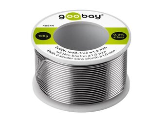 Cín 1.0mm 100g 99,3%Sn 0,7%Cu GOOBAY 40844