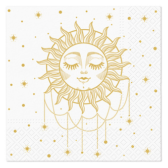 Ubrousky PAW L 33x33cm Bohemian Sun