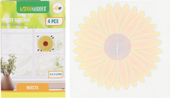 ZESTAW PUŁAPEK NA MUCH, NA KLEJ 4SZT.