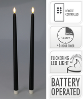 KOMPLET 2 ŚWIEC LED 38CM