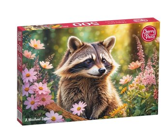 Puzzle 500 elementów. CherryPazzi A Woodland Explorer