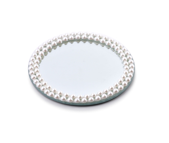 MARGOT PEARL Podstawka art.dekoracyjny śr:15xh1cm