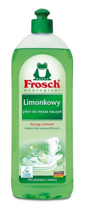 FROSCH 750ml Płyn do mycia naczyń LIMONKOWY
