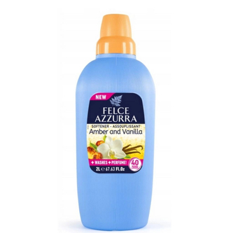 FELCE AZURRA Płyn do płukania 2L 40p Amber&Vanilla;