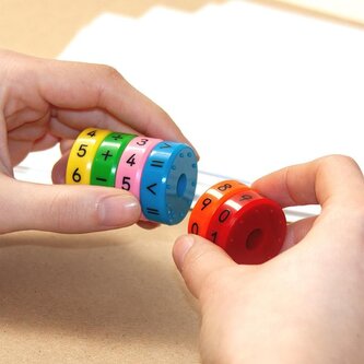 Walce magnetyczne do nauki liczenia 6 elementów, Trendhaus