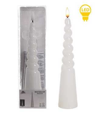 IDALIA Świeca LED 5xh25cm