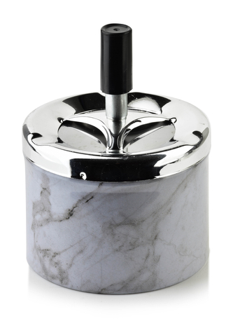 ASHLEY Popielniczka 9,3xh12cm marmur
