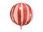 Balon foliowy Piłka w gwiazdki 75cm czerwony