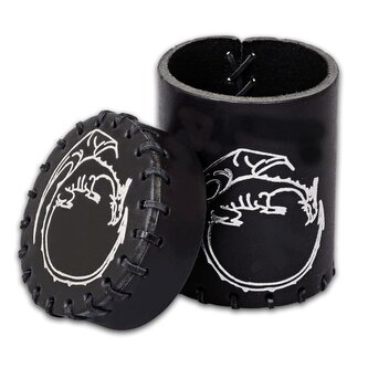 Kelímek na kostky dračí černý