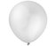 Balony Decomex metallic White 100szt