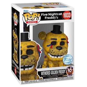 Funko POP Games: Five Nights At Freddy´s - Withered Gldn Frdy