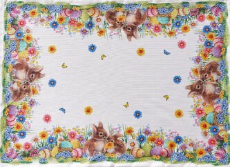 Velikonoční dekorační ozdobný ubrousek CANDY III. 32x45 cm Mybesthome