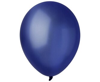 Balony Decomex metallic Midnight Blue 100szt