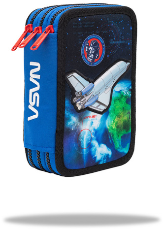 Piórnik potrójny z wyposażeniem Jumper 3 Nasa CoolPack Colorino, Patio