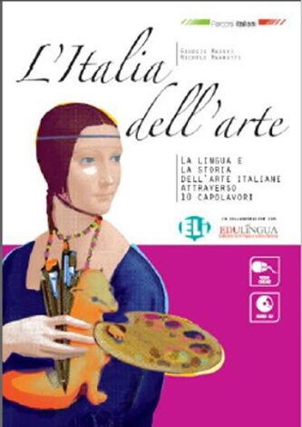 L'Italia dell'arte La lingua e la stroria dell'arte italiane książka + CD