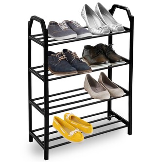 Botník Helen 4 police černý