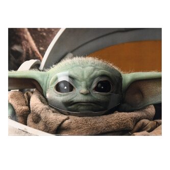 Plakát 3D - The Mandalorian, Grogu