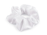 Gumička scrunchie do vlasů - 20 ks - 12 Off White