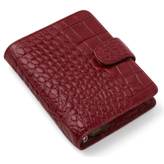 Filofax, Diář Classic Croc, Kapesní, cherry