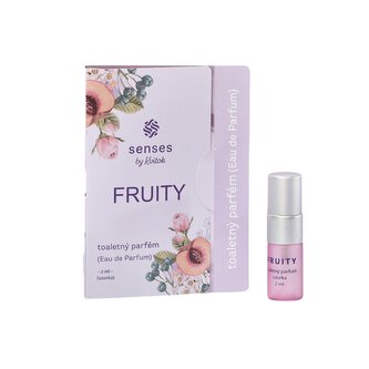Kvitok Senses Toaletní parfém Fruity - vzorek (2 ml) - s vůní malin, rybízu a vanilky