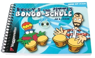Voggy's und PiTTi's Bongo-Schule, m. Audio-CD