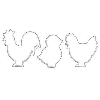 Vykrajovačka jaro 3 ks