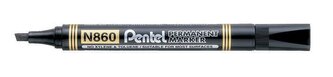 Permanentní popisovač "N860", černá, 1,5 mm, zkosený hrot, PENTEL N860-AE
