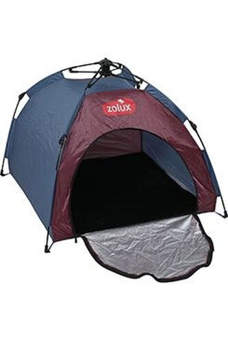 Stan pro psa BIVOUAK modrá/červená Zolux