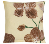 Povláček bavlněný - Zahrada béžová - 40x40 cm