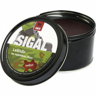 Leštidlo na vojenskou obuv Siga 250g - hnědé