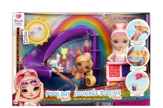 Rainbow High Sada s malou sestřičkou – bazén